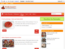 Tablet Screenshot of matbakh-oumzakino.com